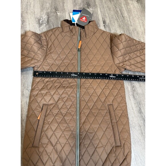 NWT Northern Classics Women's primaloft Quilted Puffer Jacket cozy cocoa small - Picture 7 of 14